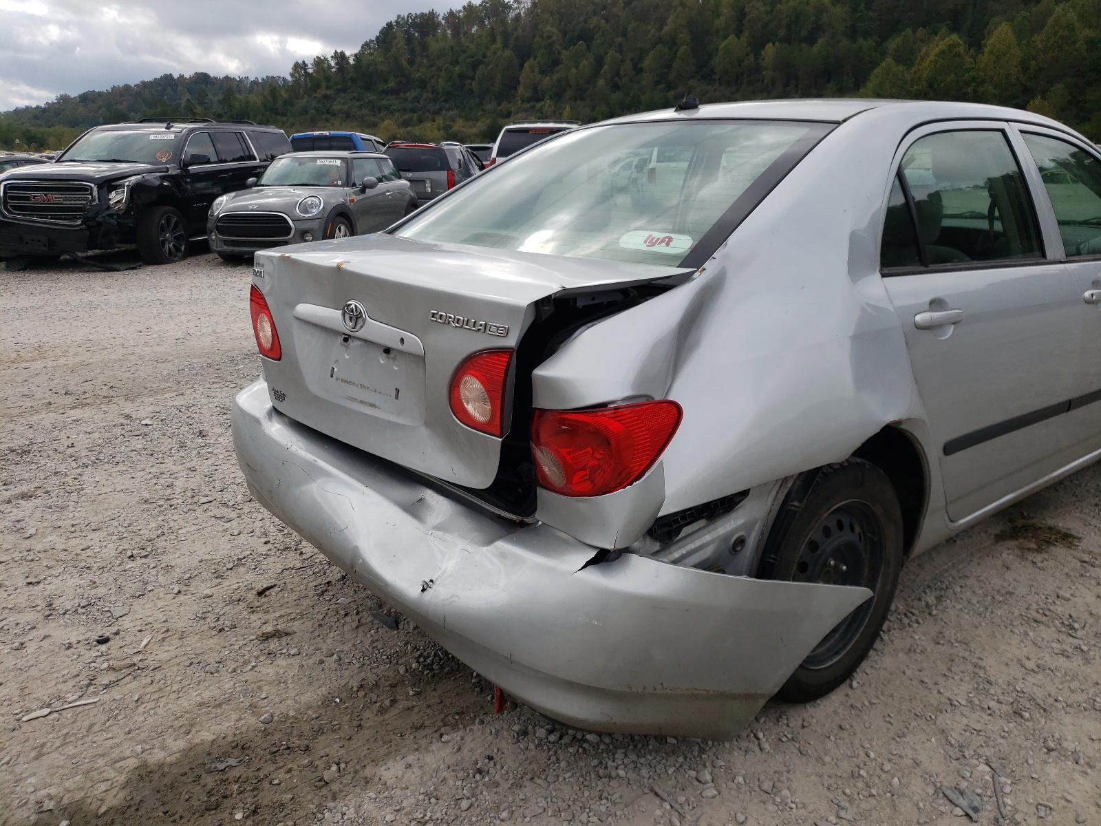Photo 9 from auction – 2007 TOYOTA COROLLA with VIN 2T1BR32E67C714109