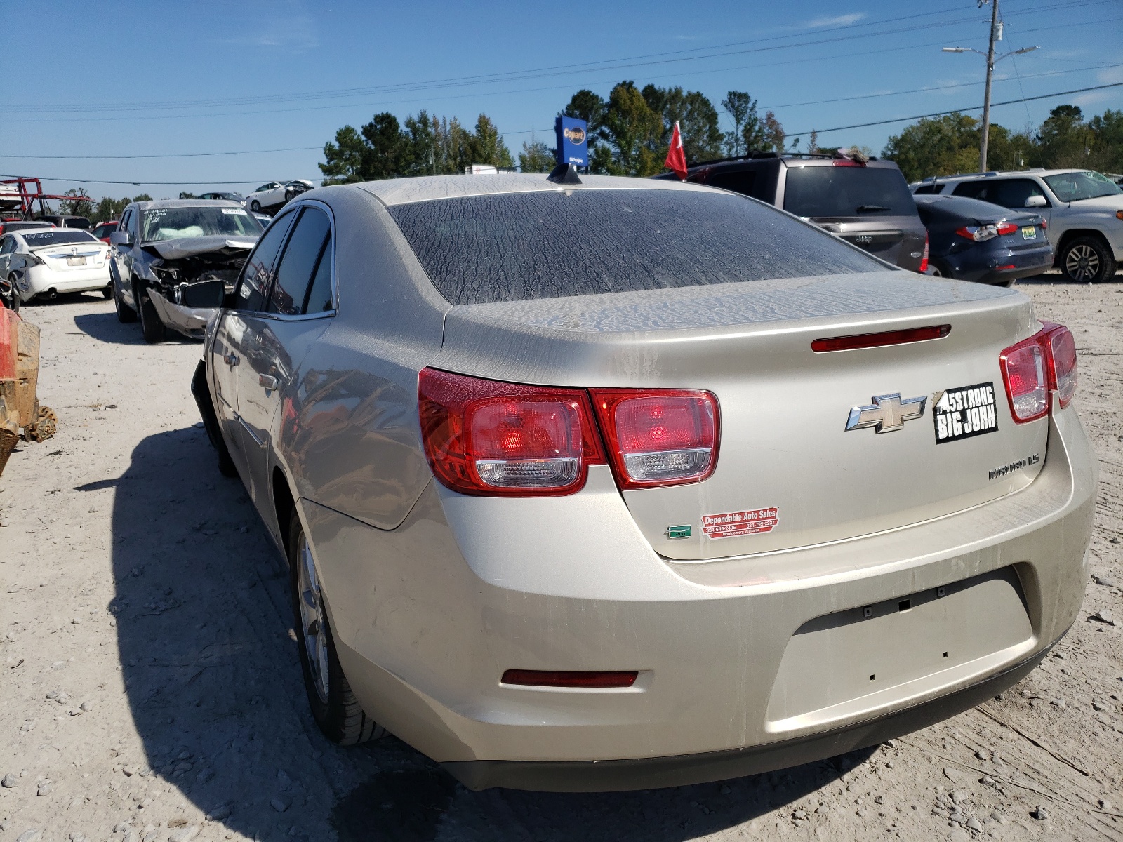Zdjęcie 3 z aukcji – 2014 CHEVROLET MALIBU LS z VIN 1G11A5SL7EF222473