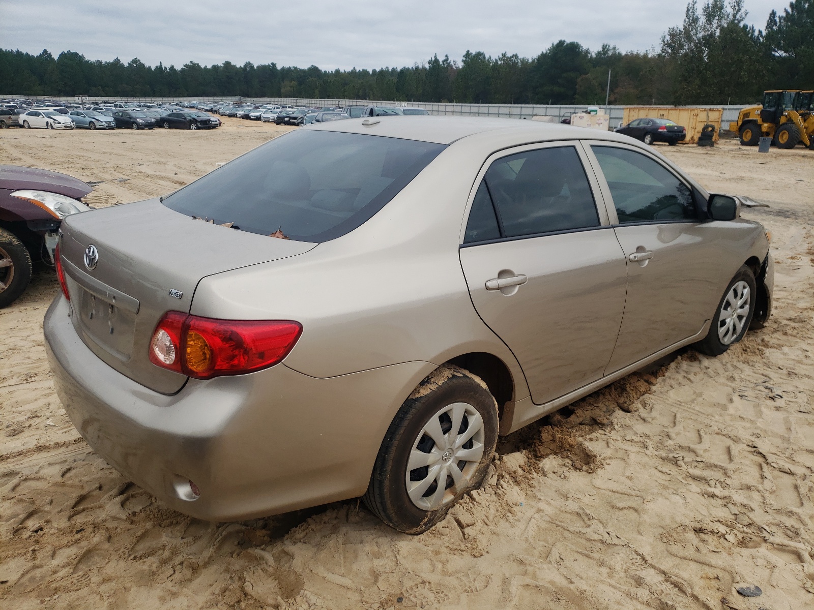 Photo 4 from auction – 2009 TOYOTA COROLLA BA with VIN 1NXBU40E69Z045901