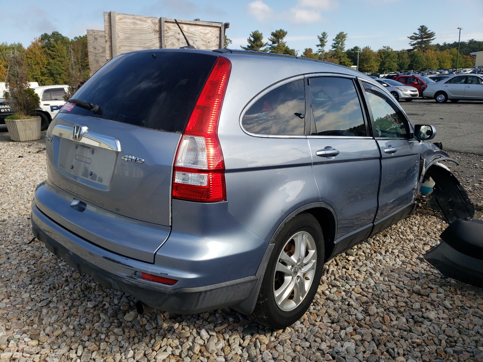 Photo 4 from auction – 2011 HONDA CR-V EXL with VIN 5J6RE4H71BL013658