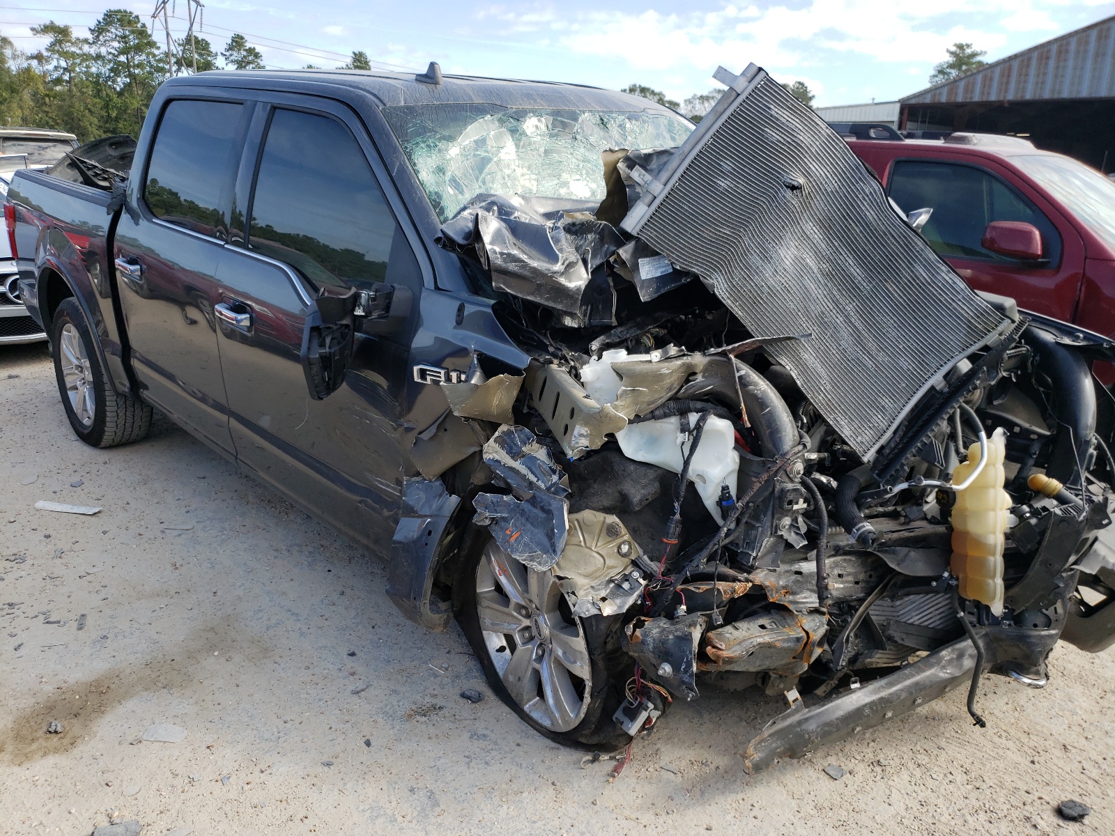 FORD F150 SUPER 2019 with VIN 1FTEW1E49KFB84358 - Photo from auction