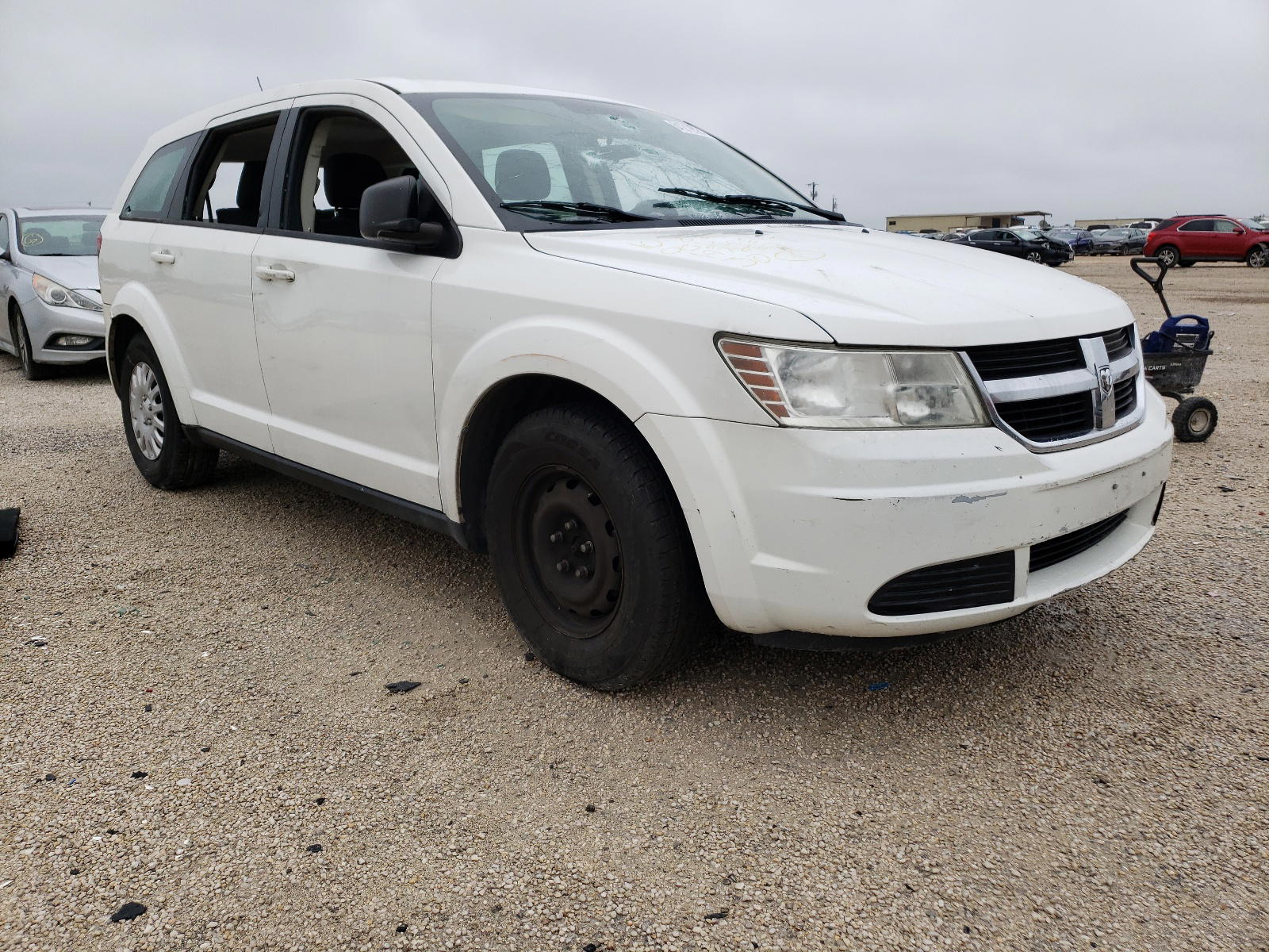 DODGE JOURNEY SE 2010 with VIN 3D4PG4FB1AT197889 - Photo from auction