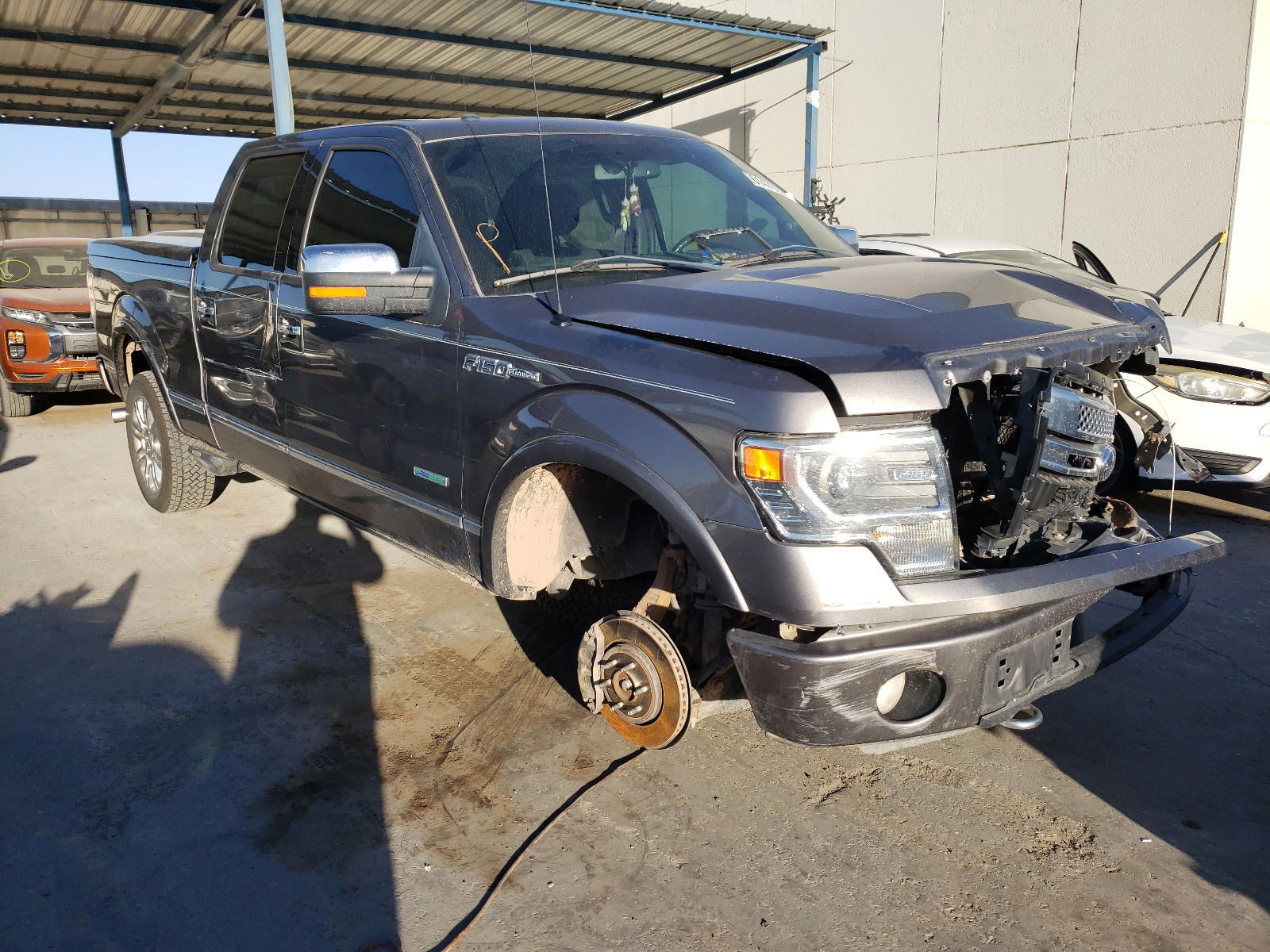 FORD F150 SUPER 2013 with VIN 1FTFW1ET9DFD68648 - Photo from auction