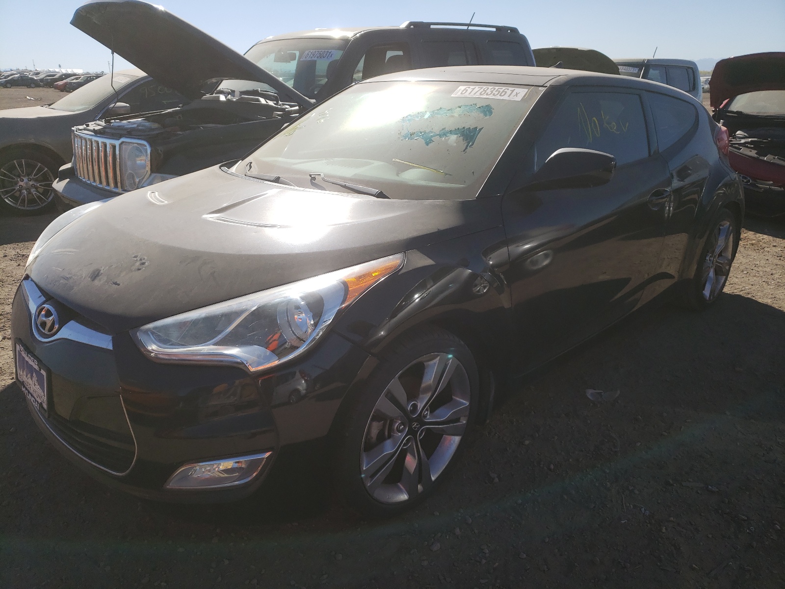 Photo 2 from auction – 2013 HYUNDAI VELOSTER with VIN KMHTC6AD1DU158978