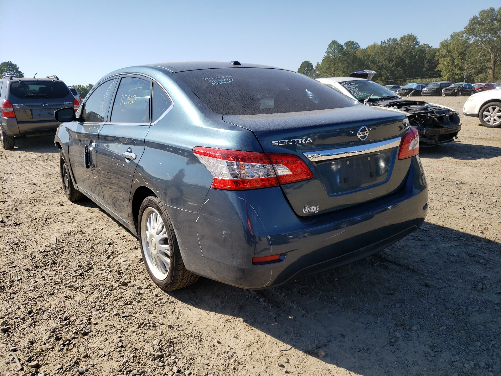 Photo 3 from auction – 2015 NISSAN SENTRA S with VIN 3N1AB7AP2FY217022