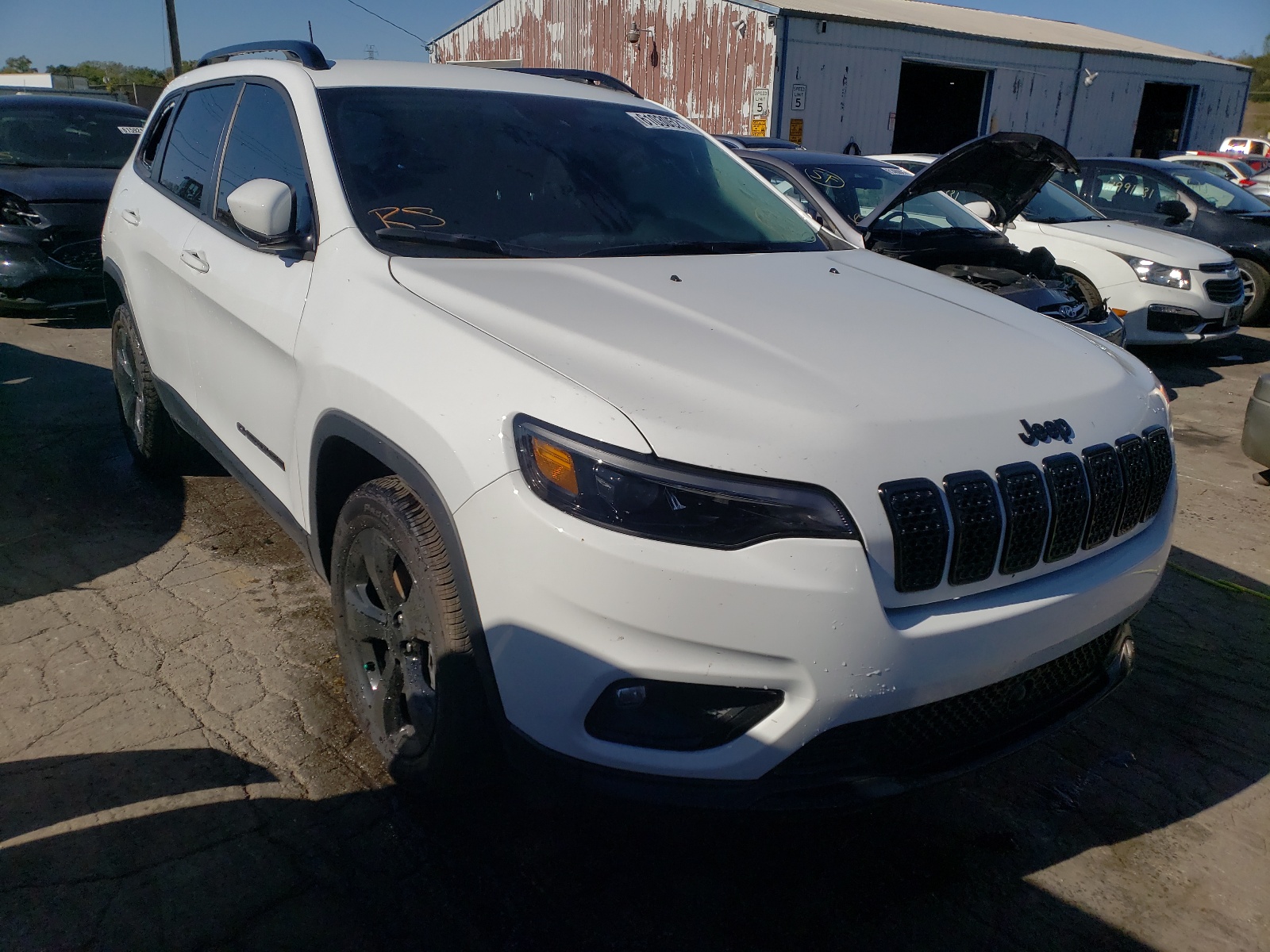 JEEP CHEROKEE L 2021 with VIN 1C4PJLLB6MD135010 - Photo from auction