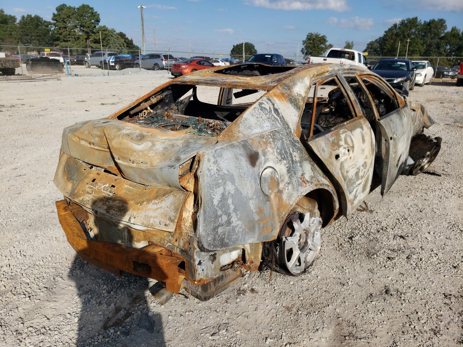 Photo 4 from auction – 2008 CADILLAC CTS with VIN 1G6DF577880178589