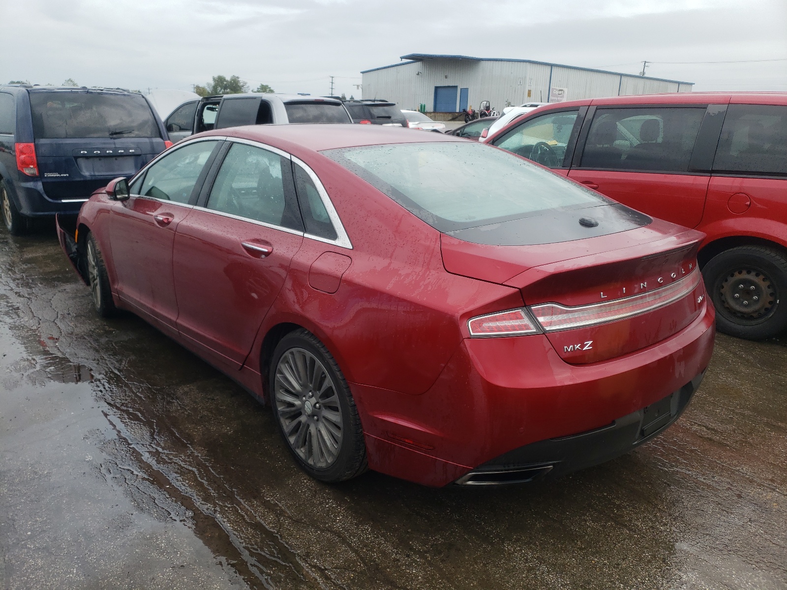 Photo 3 from auction – 2014 LINCOLN MKZ with VIN 3LN6L2G9XER834524