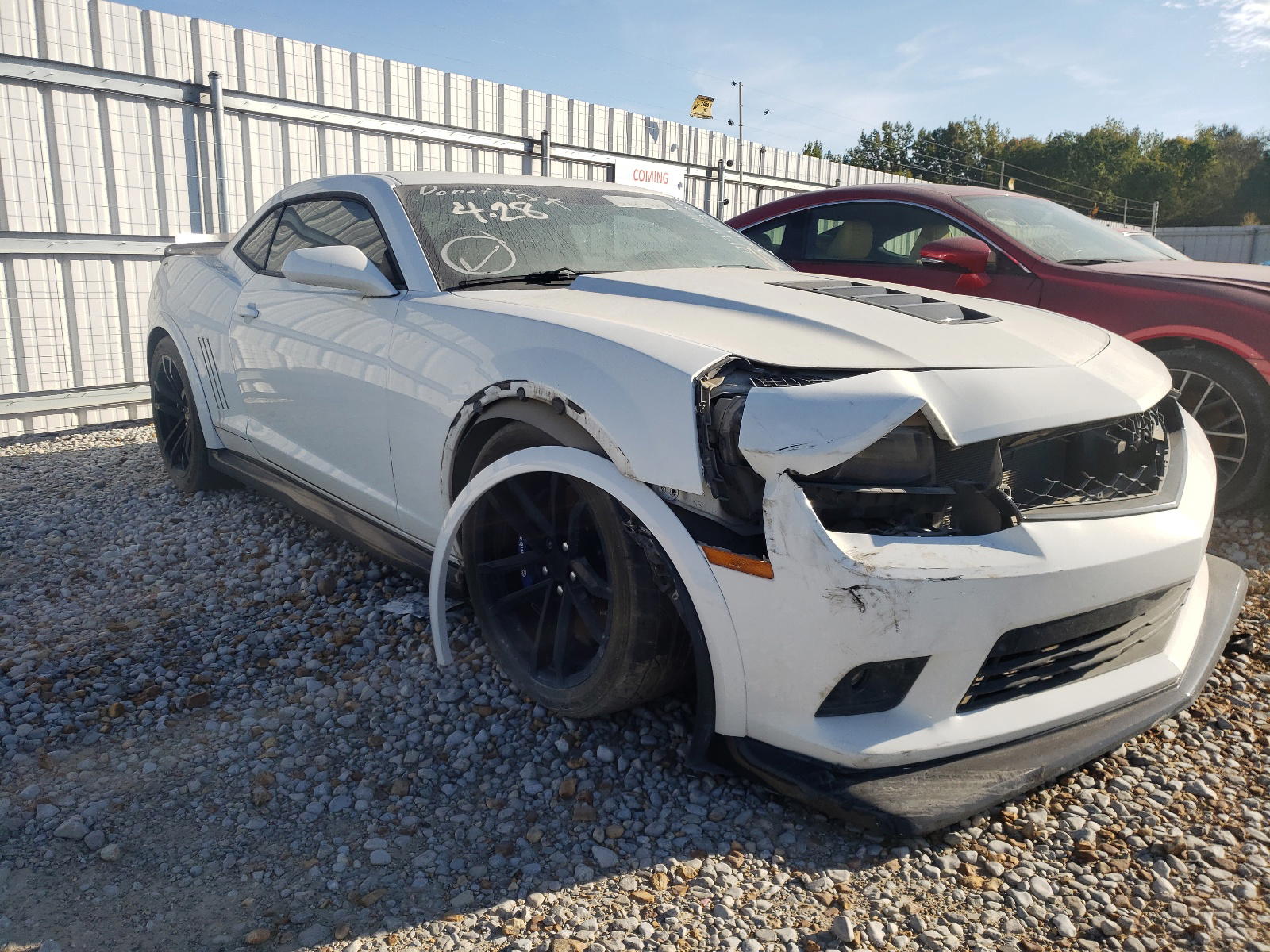 CHEVROLET CAMARO 2SS 2014 with VIN 2G1FK1EJ4E9289448 - Photo from auction