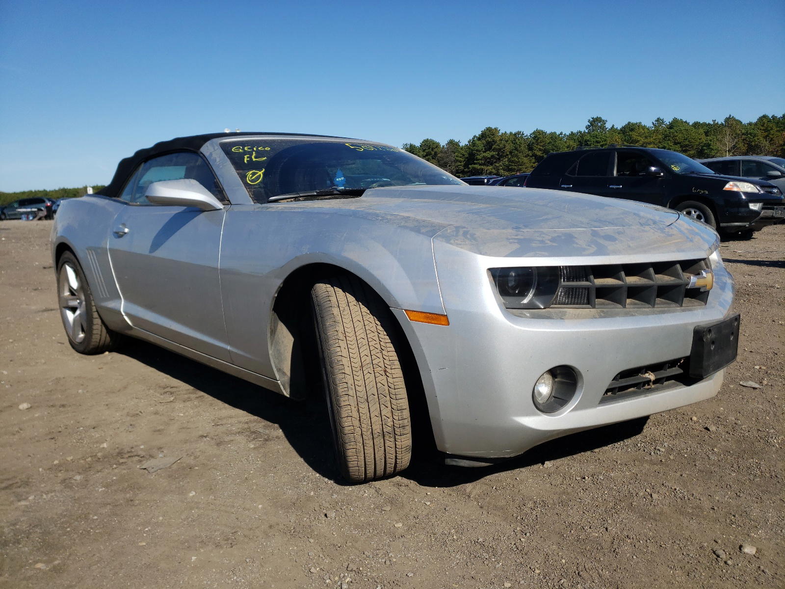 CHEVROLET CAMARO LT 2012 with VIN 2G1FC3D36C9111338 - Photo from auction