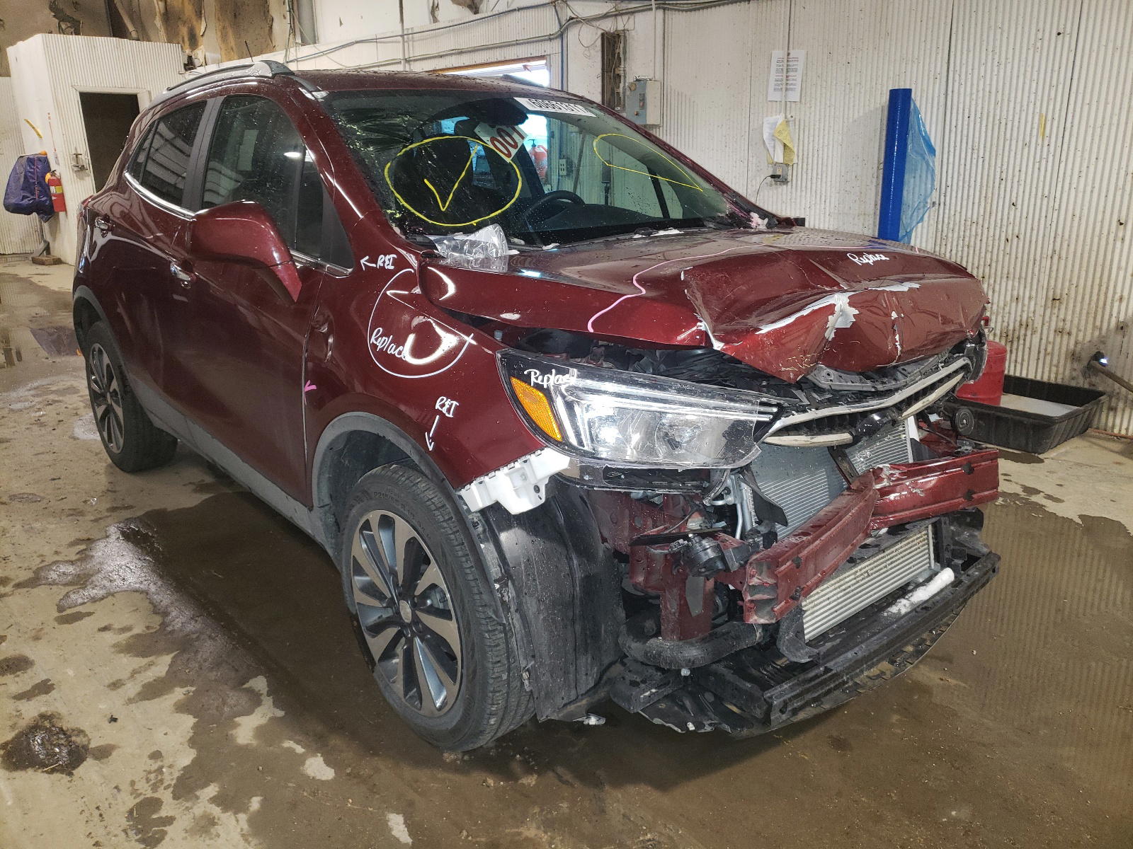 BUICK ENCORE PRE 2021 with VIN KL4CJESB6MB334821 - Photo from auction