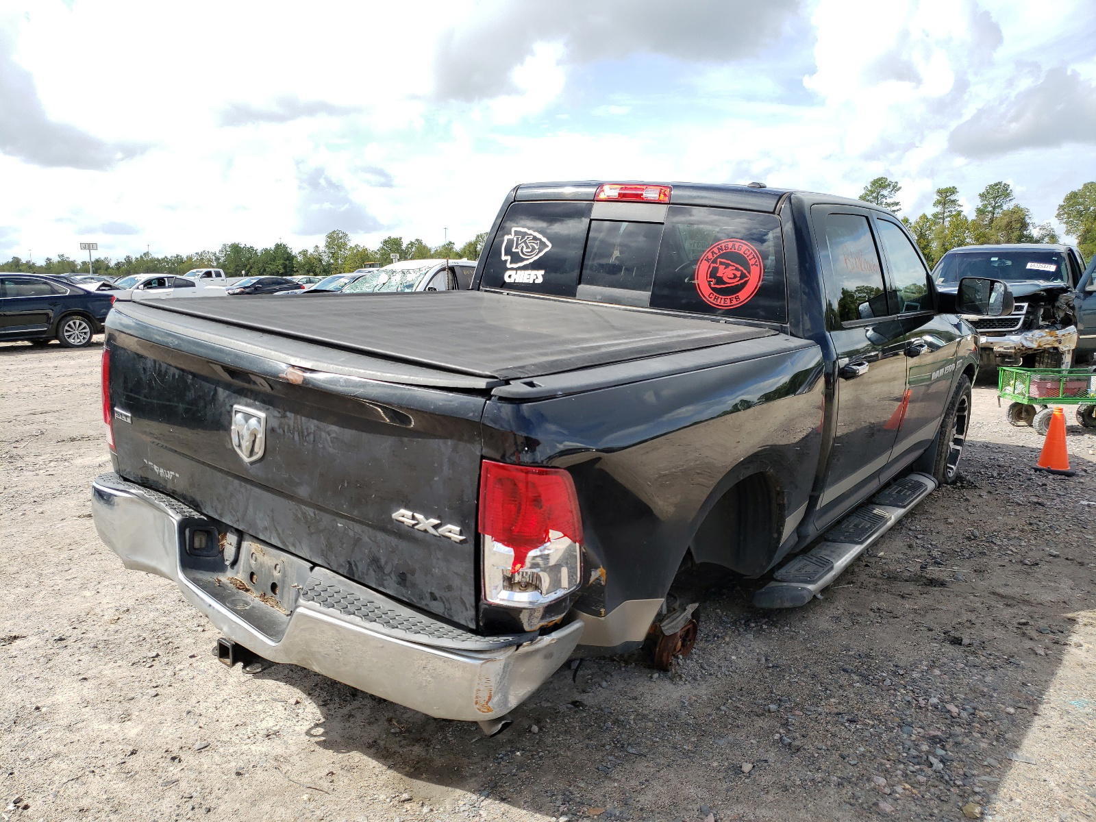 Photo 4 from auction – 2011 DODGE RAM 1500 with VIN 1D7RV1CT5BS518929