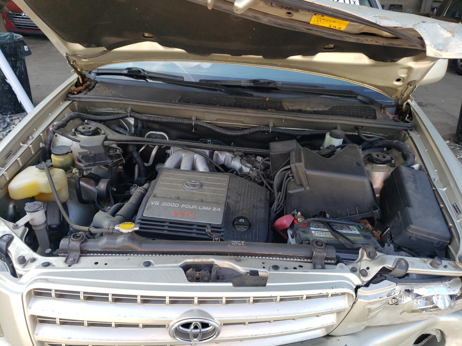 Photo 7 from auction – 2003 TOYOTA HIGHLANDER with VIN JTEGF21A130104979