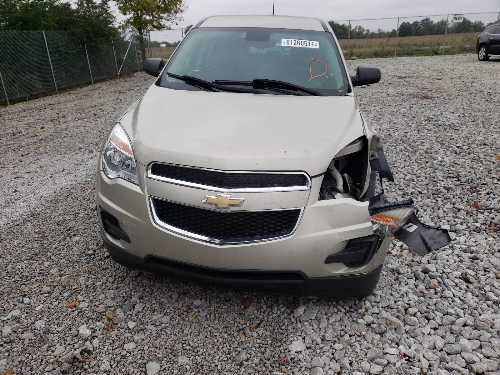 Photo 9 from auction – 2013 CHEVROLET EQUINOX LS with VIN 2GNALBEK6D1251835