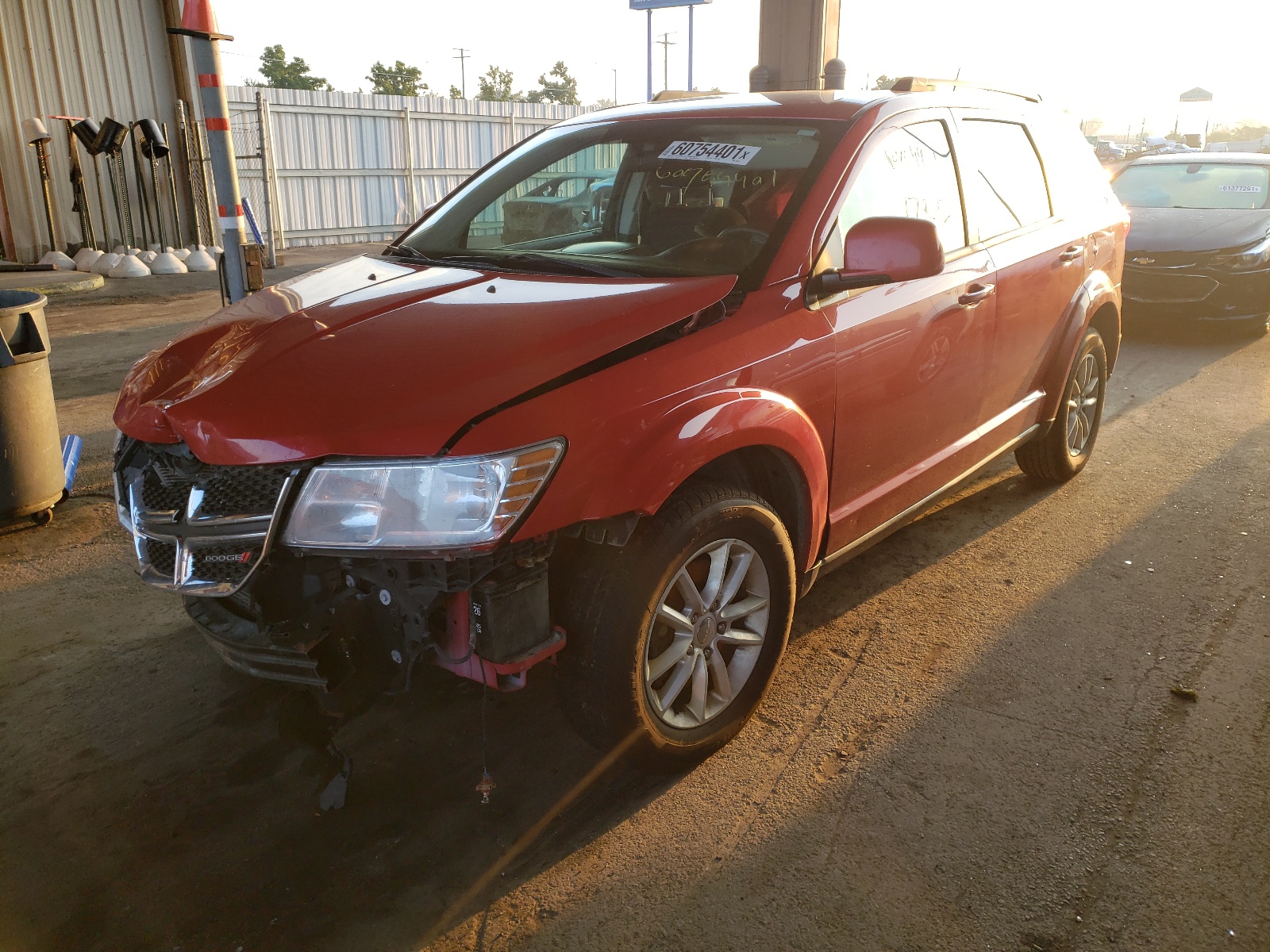 Photo 2 from auction – 2017 DODGE JOURNEY SX with VIN 3C4PDCBG0HT523242