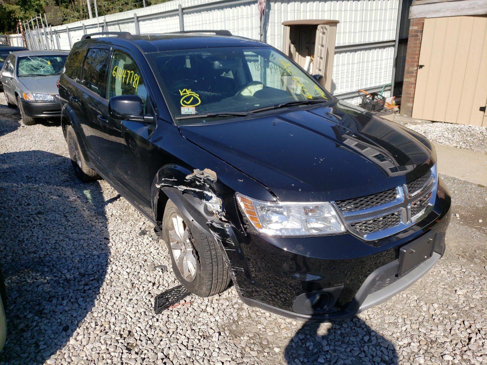 DODGE JOURNEY SX 2017 with VIN 3C4PDDBGXHT549210 - Photo from auction