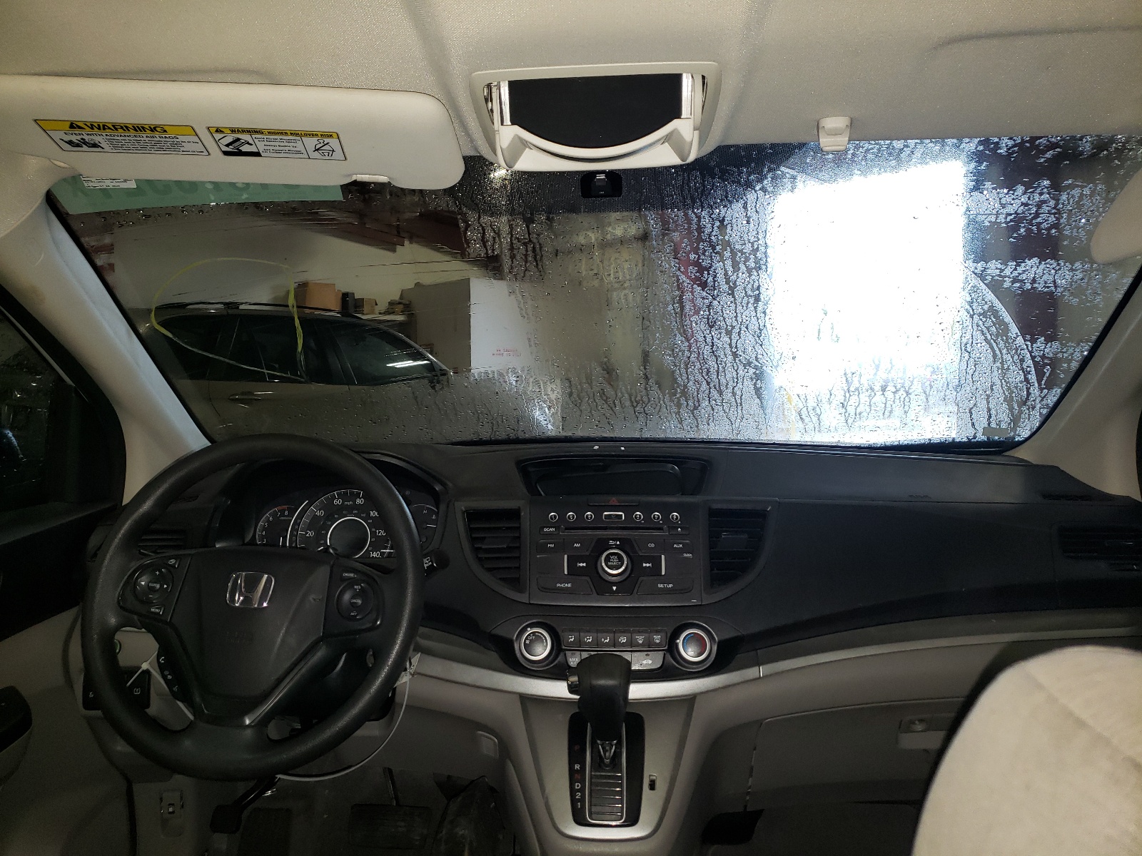 Photo 9 from auction – 2014 HONDA CR-V LX with VIN 5J6RM4H35EL007785