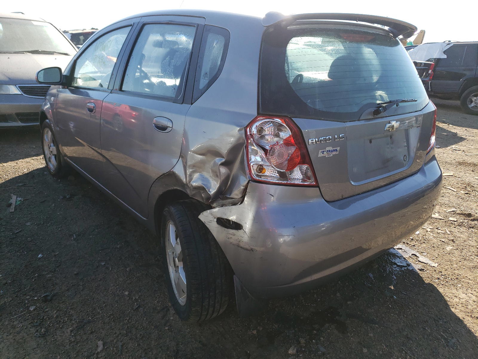 Photo 3 from auction – 2006 CHEVROLET AVEO BASE with VIN KL1TD66696B667007