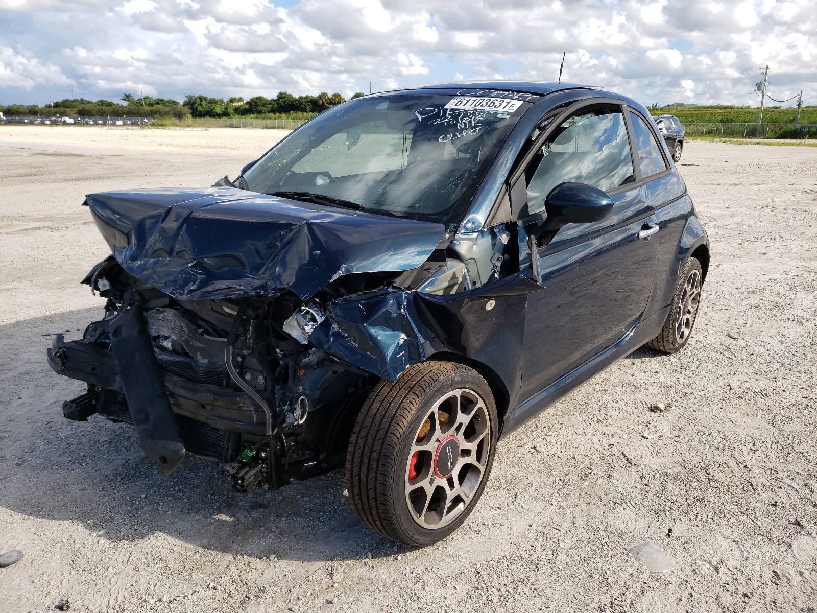 Photo 2 from auction – 2013 FIAT 500 SPORT with VIN 3C3CFFBR9DT515506