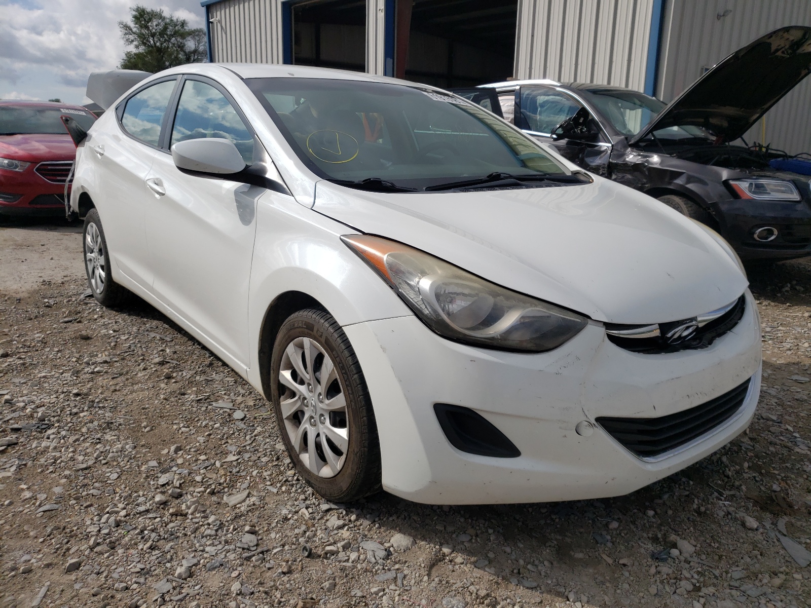 HYUNDAI ELANTRA GL 2012 with VIN 5NPDH4AE4CH146985 - Photo from auction
