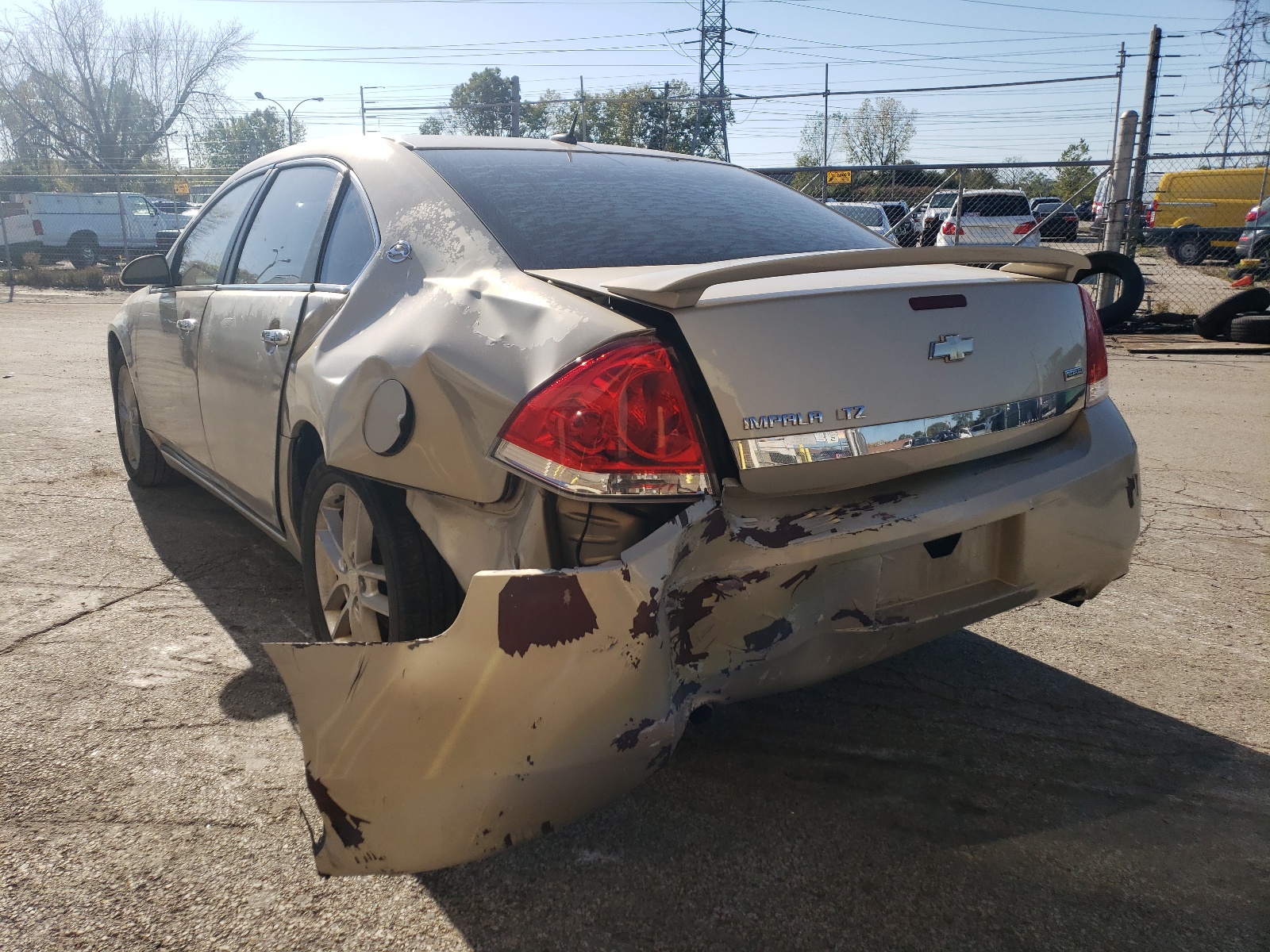 Photo 9 from auction – 2008 CHEVROLET IMPALA LTZ with VIN 2G1WU583381345381
