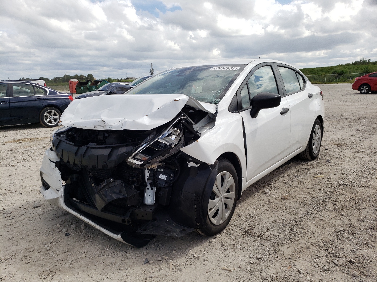 Photo 2 from auction – 2020 NISSAN VERSA S with VIN 3N1CN8DV4LL914619