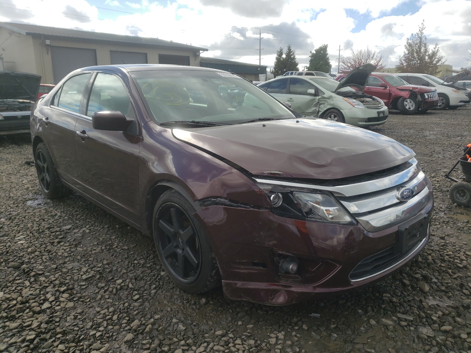 Photo 1 from auction – 2011 FORD FUSION SE with VIN 3FAHP0HA8BR128619