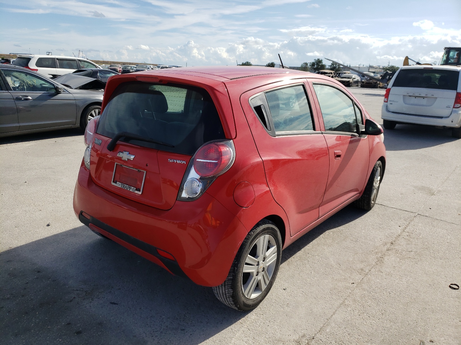 Photo 4 from auction – 2014 CHEVROLET SPARK 1LT with VIN KL8CB6S92EC517966