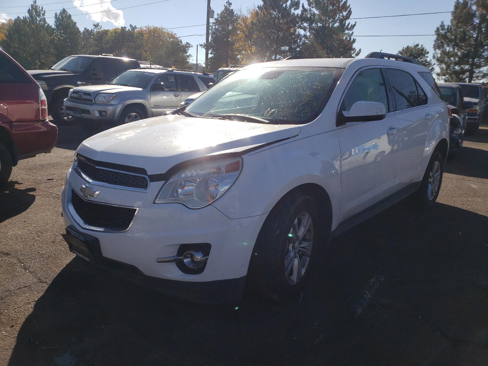 Photo 2 from auction – 2014 CHEVROLET EQUINOX LT with VIN 2GNFLGEK7E6100381