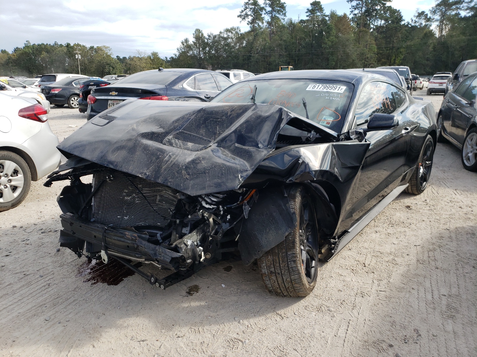 Photo 2 from auction – 2019 FORD MUSTANG with VIN 1FA6P8TH1K5200094