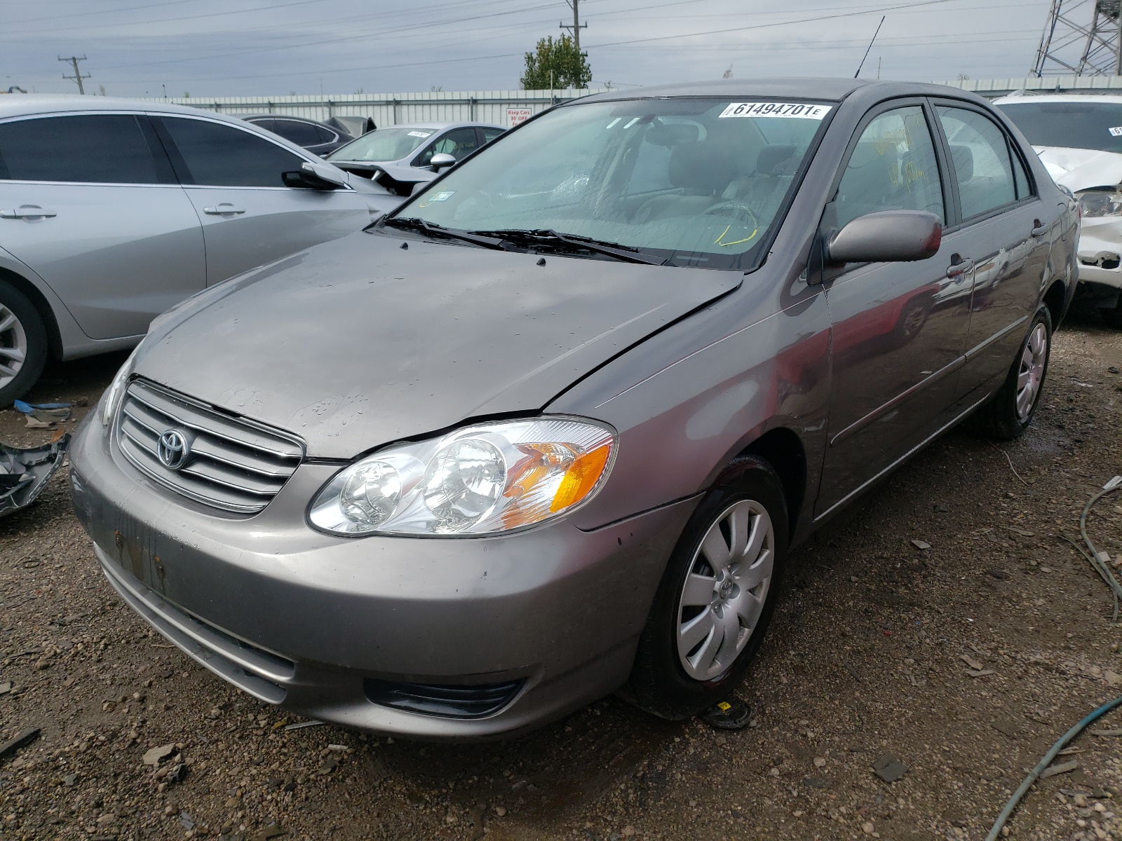 Photo 2 from auction – 2004 TOYOTA COROLLA CE with VIN 1NXBR38E24Z263827