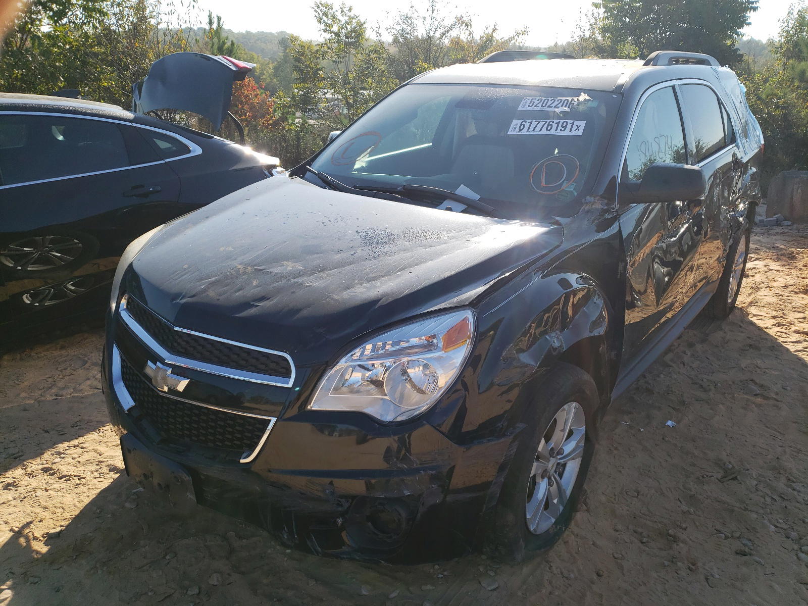 Photo 2 from auction – 2012 CHEVROLET EQUINOX LT with VIN 2GNALDEK7C6364822