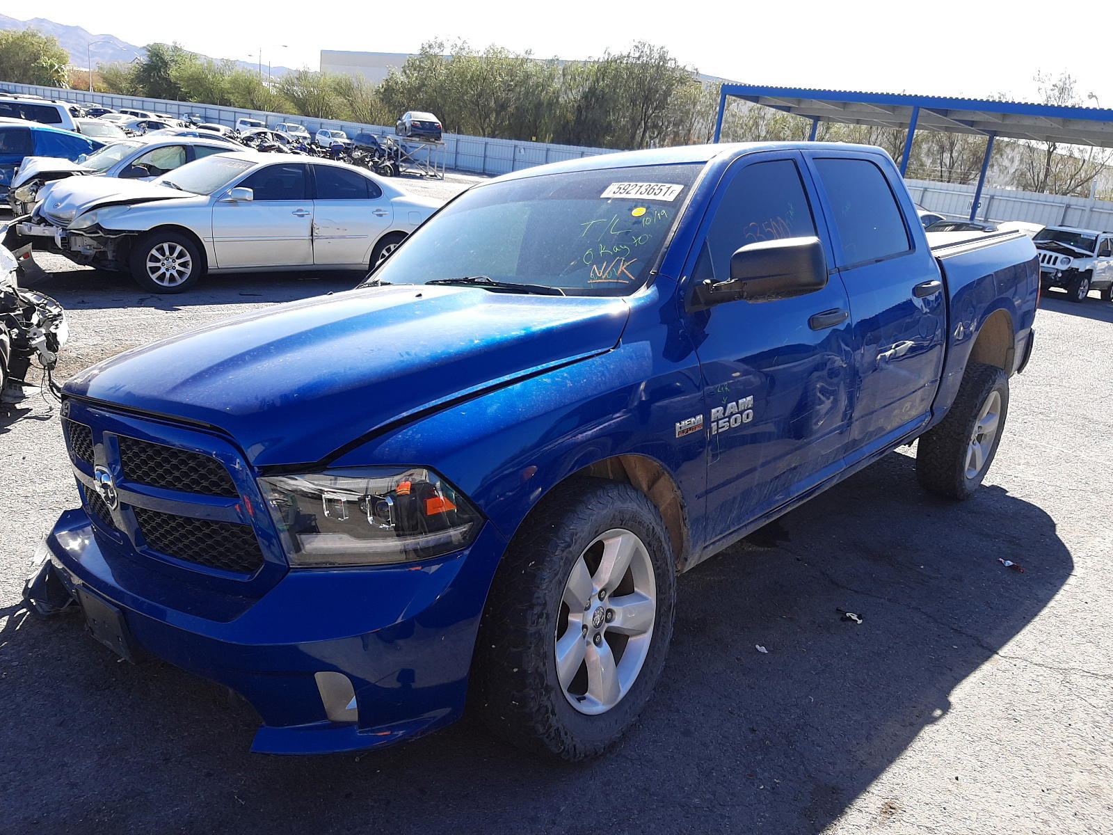 Photo 2 from auction – 2014 RAM 1500 ST with VIN 1C6RR7KT0ES249690