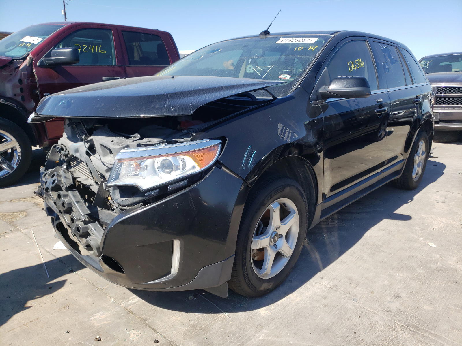 Photo 2 from auction – 2012 FORD EDGE LIMIT with VIN 2FMDK3K92CBA30205