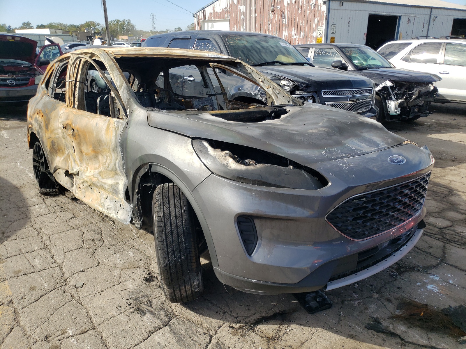 Photo 1 from auction – 2021 FORD ESCAPE SE with VIN 1FMCU0G62MUA49772