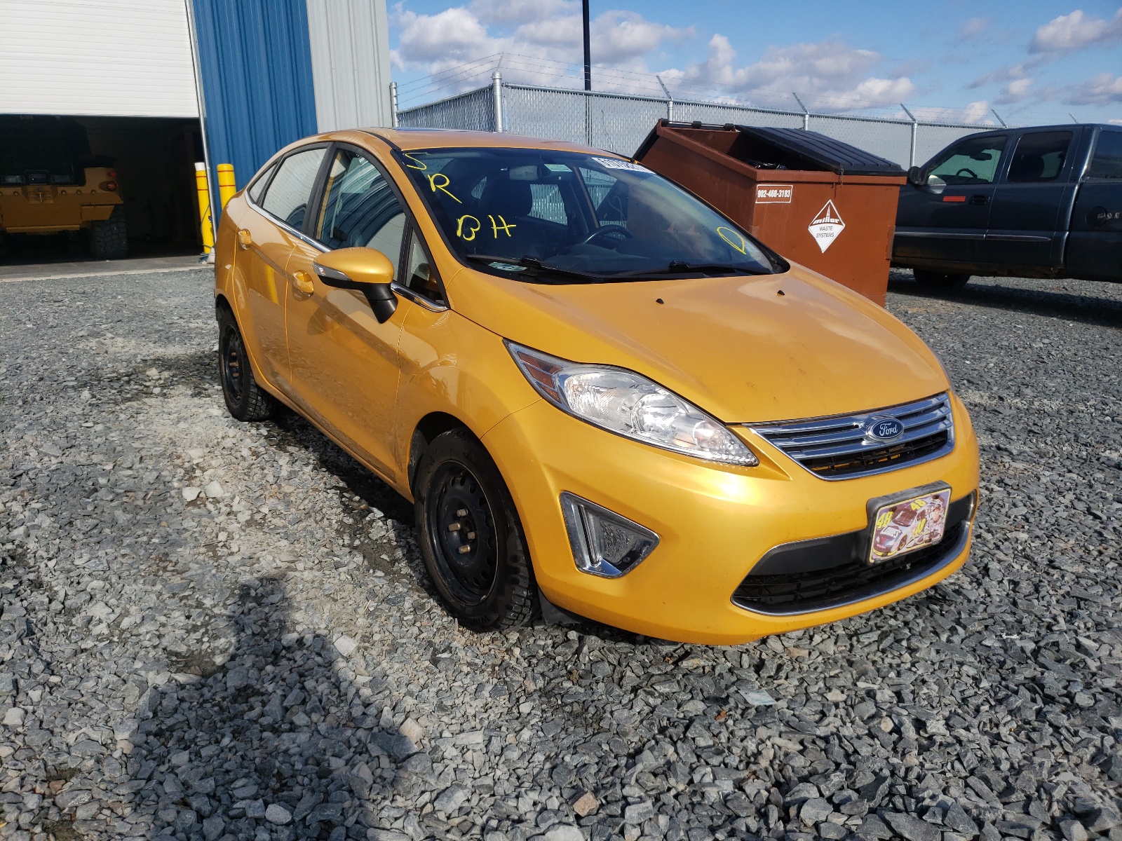 FORD FIESTA TIT 2013 with VIN 3FADP4CJXDM108210 - Photo from auction