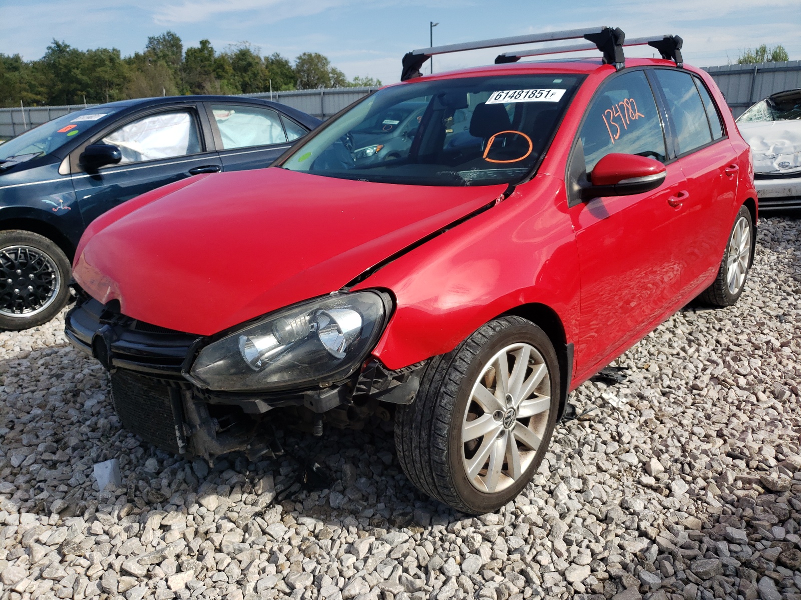 Photo 2 from auction – 2011 VOLKSWAGEN GOLF with VIN WVWNM7AJ7BW056978