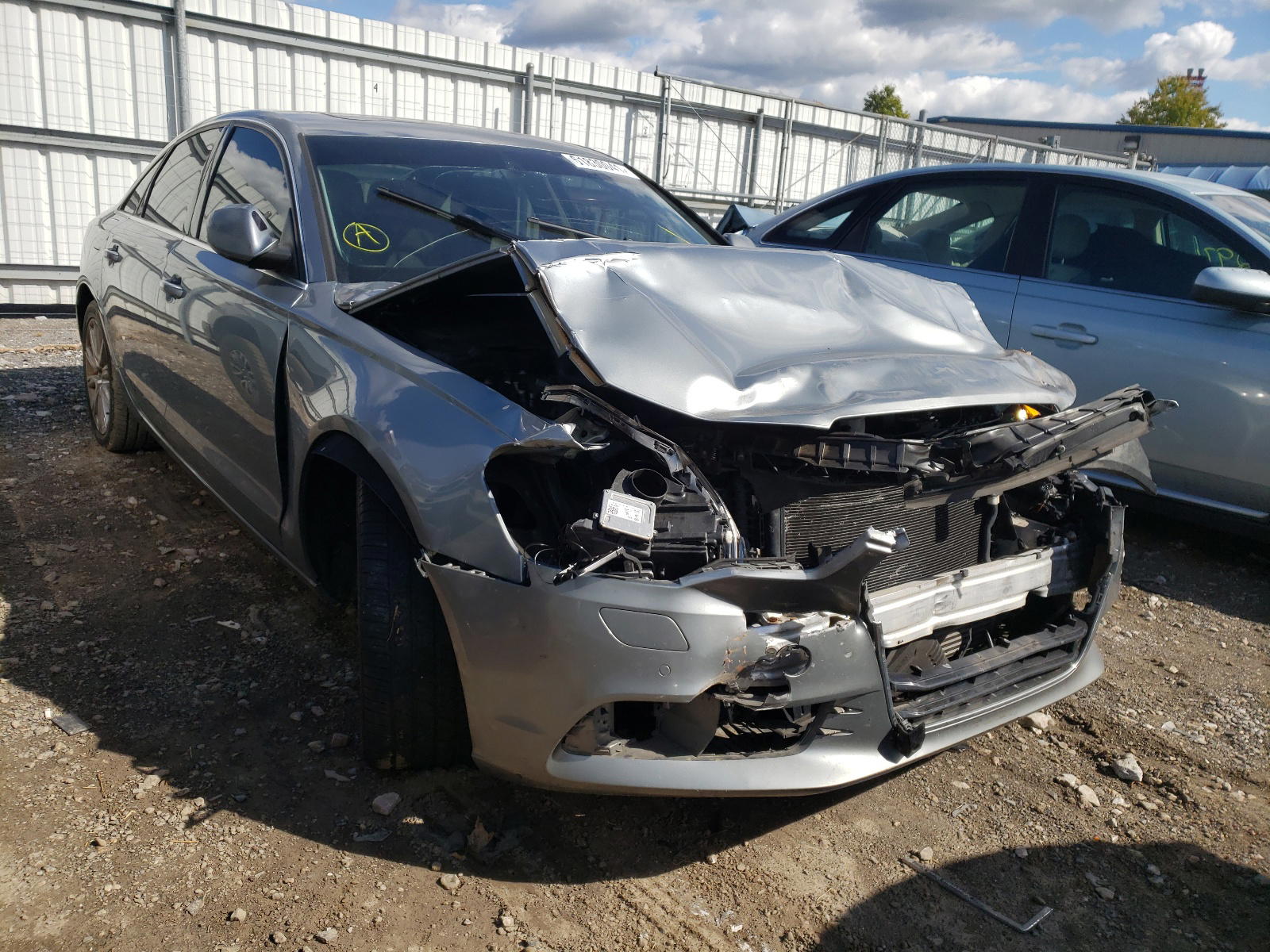 AUDI A6 PREMIUM 2013 with VIN WAUGFAFC4DN010279 - Photo from auction