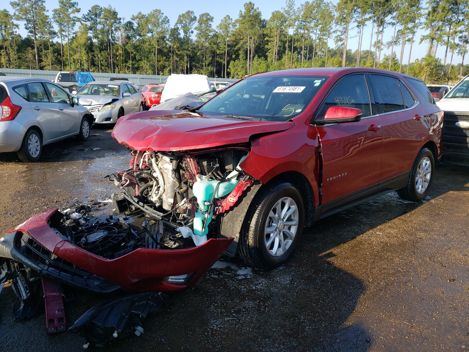 Photo 9 from auction – 2019 CHEVROLET EQUINOX LT with VIN 2GNAXKEV3K6130033
