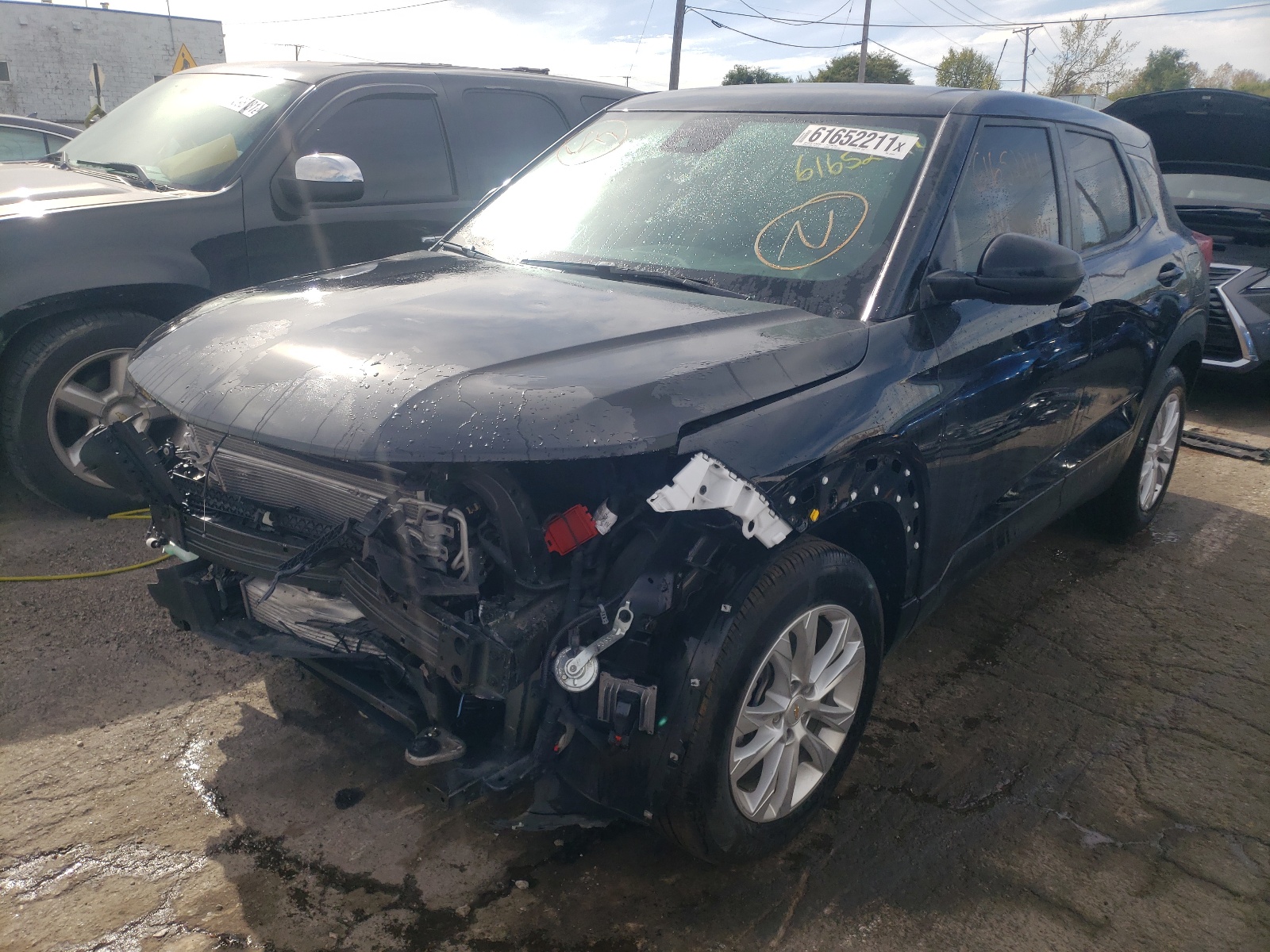 Photo 2 from auction – 2021 CHEVROLET TRAILBLAZE with VIN KL79MMS21MB058448
