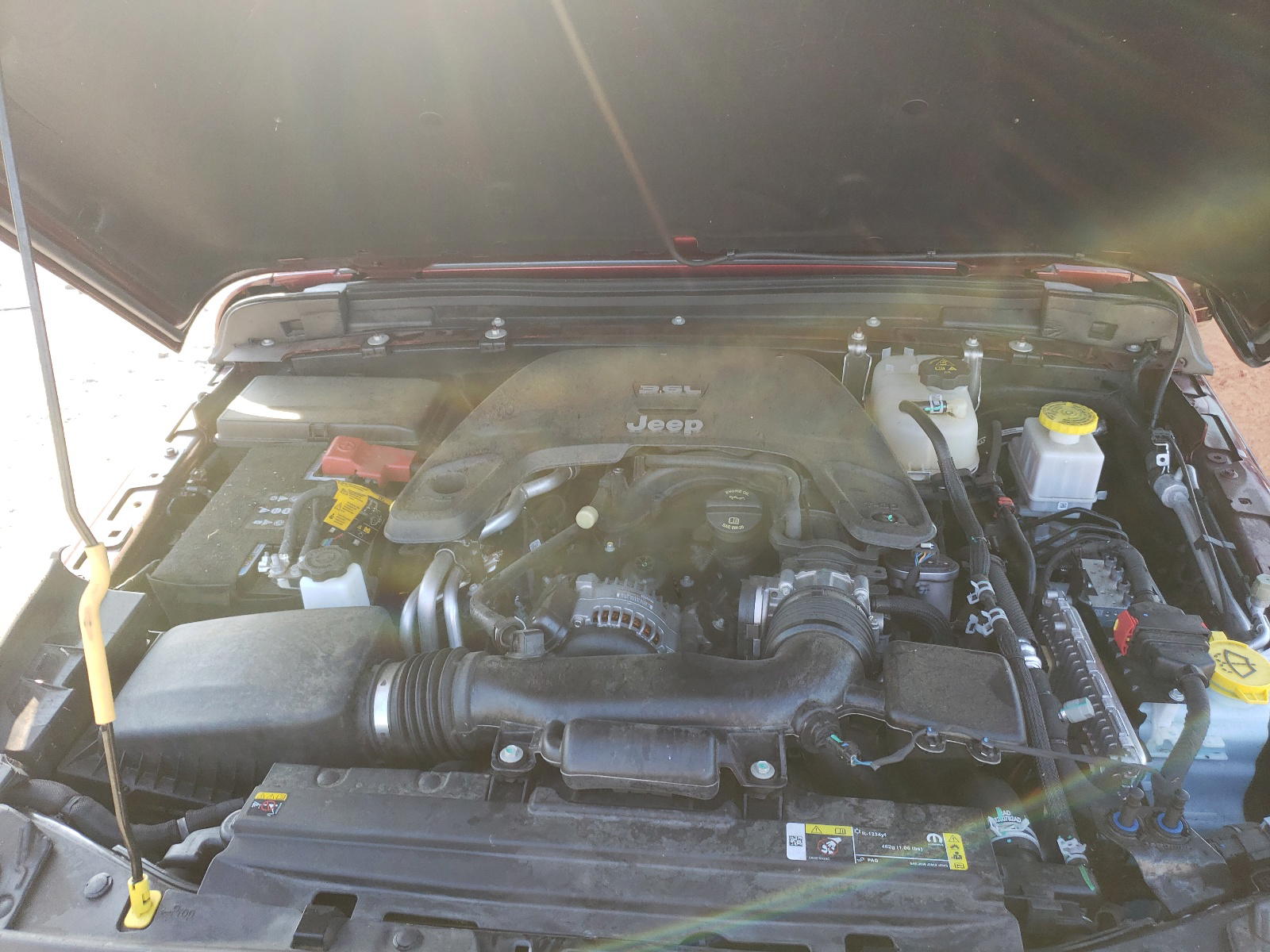 Photo 7 from auction – 2021 JEEP GLADIATOR with VIN 1C6HJTAG1ML542832