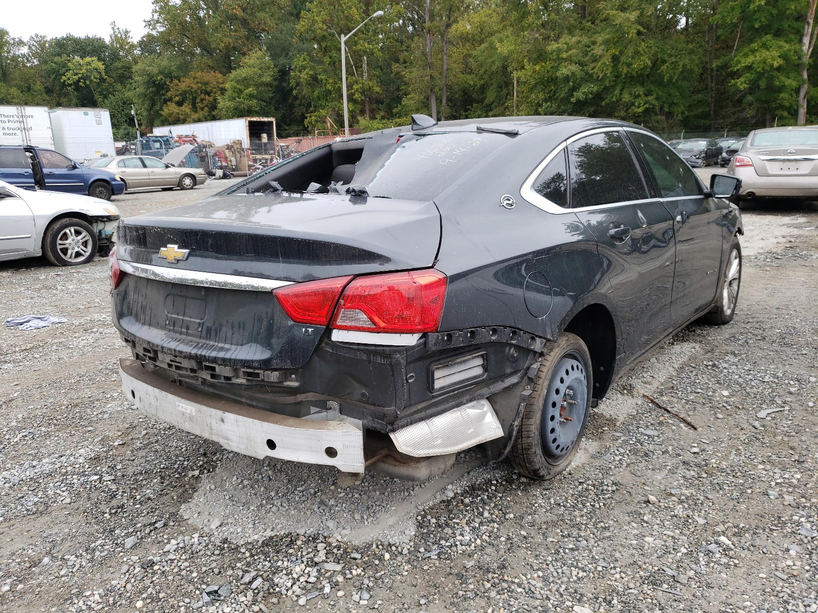 Photo 4 from auction – 2015 CHEVROLET IMPALA LT with VIN 2G1125S32F9104290