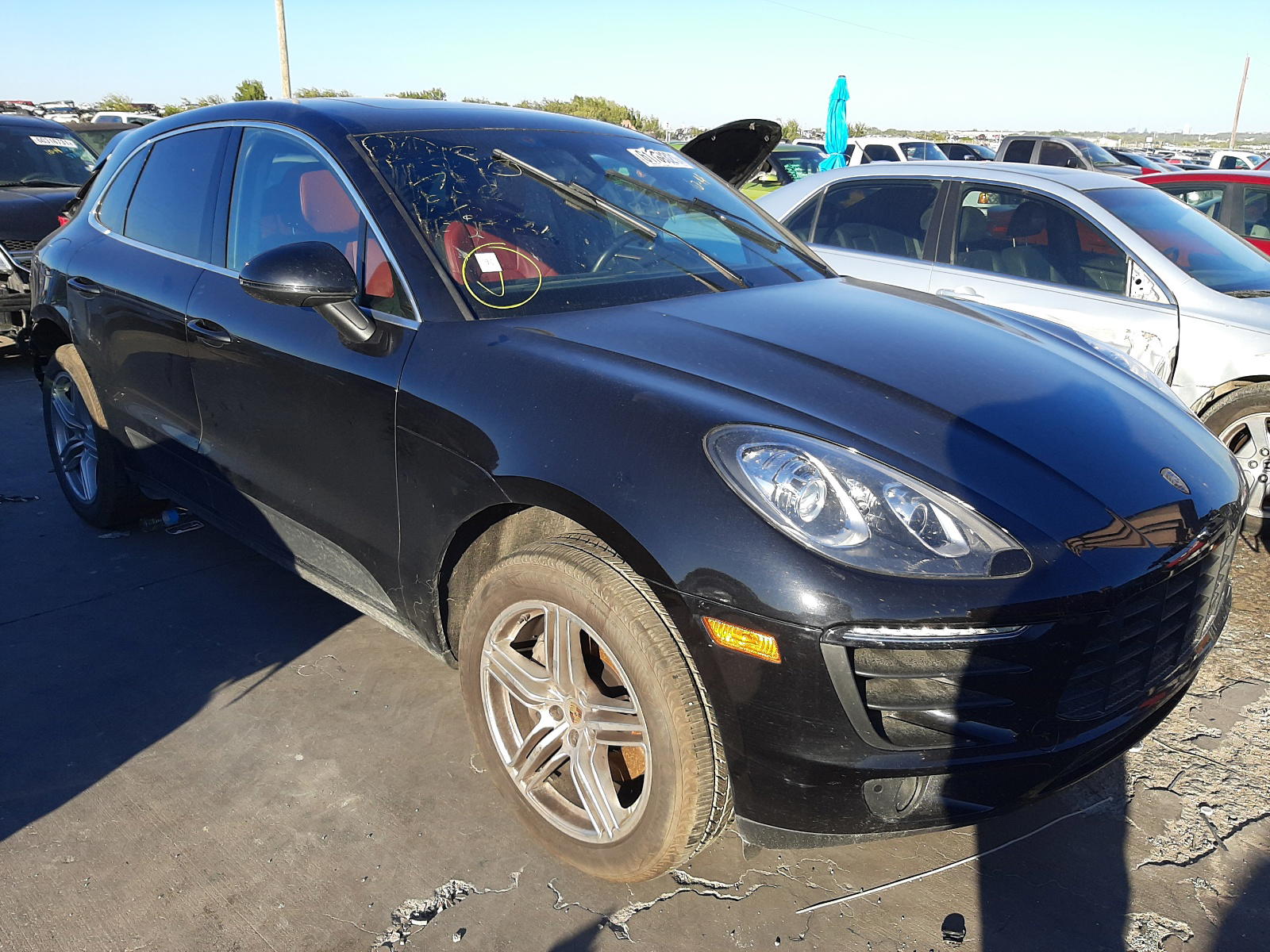 PORSCHE MACAN S 2015 with VIN WP1AB2A55FLB42791 - Photo from auction