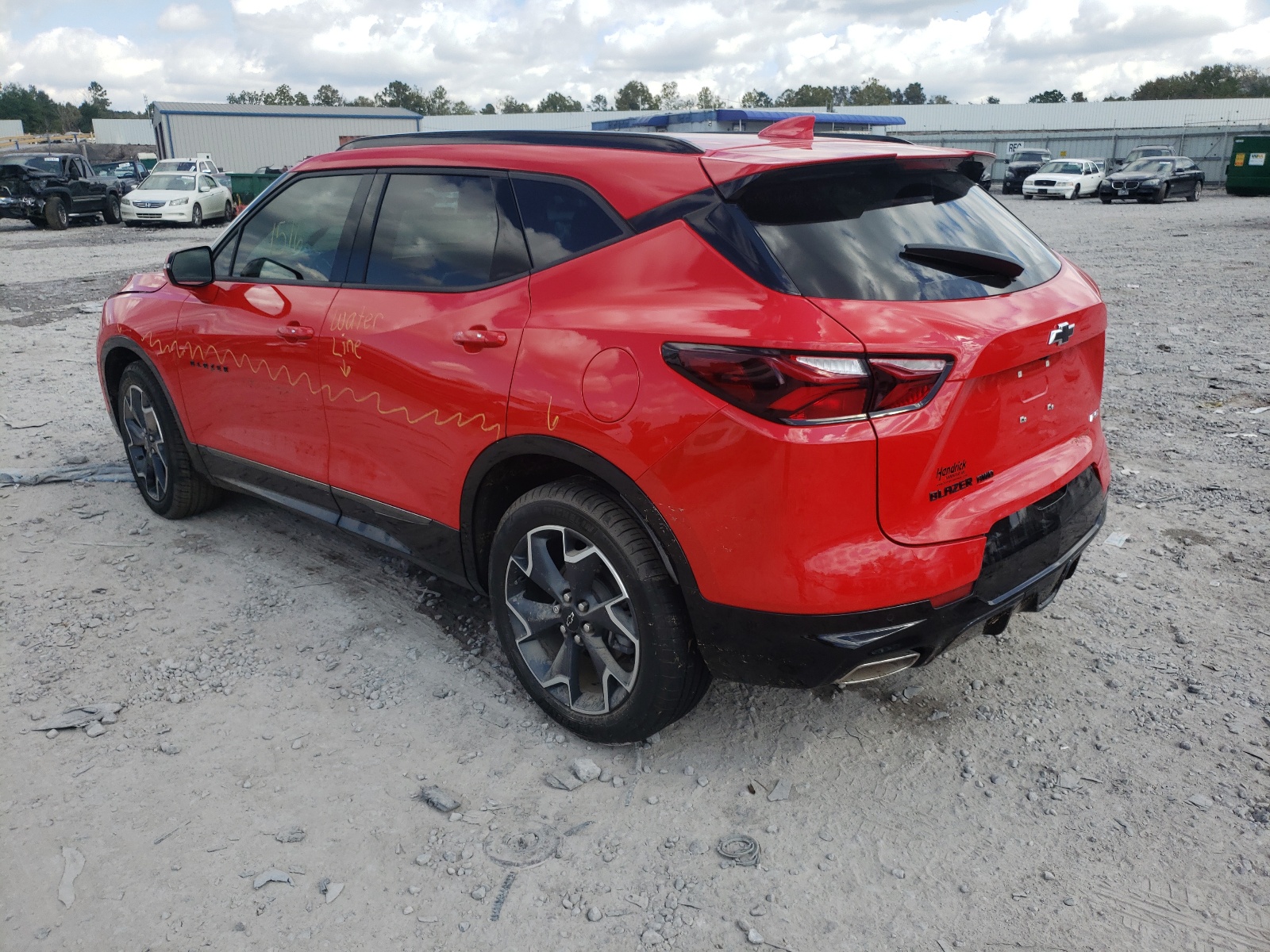 Photo 3 from auction – 2021 CHEVROLET BLAZER RS with VIN 3GNKBKRS3MS544906