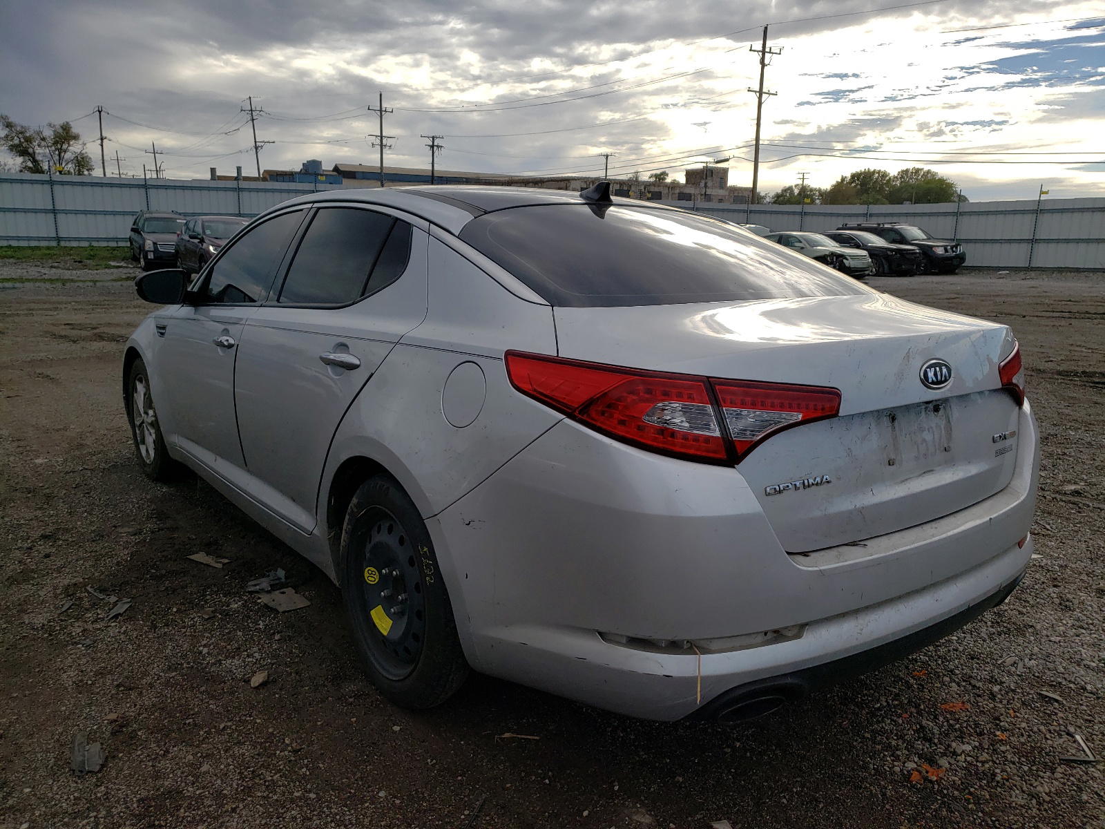 Photo 3 from auction – 2012 KIA OPTIMA EX with VIN 5XXGN4A64CG014710