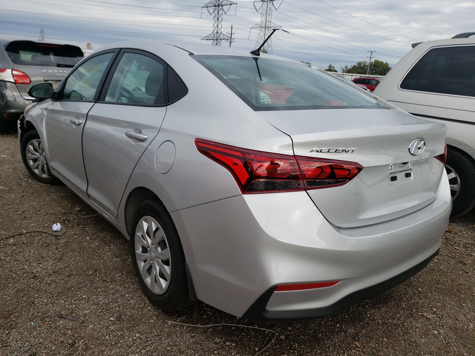 Photo 3 from auction – 2021 HYUNDAI ACCENT SE with VIN 3KPC24A65ME153472