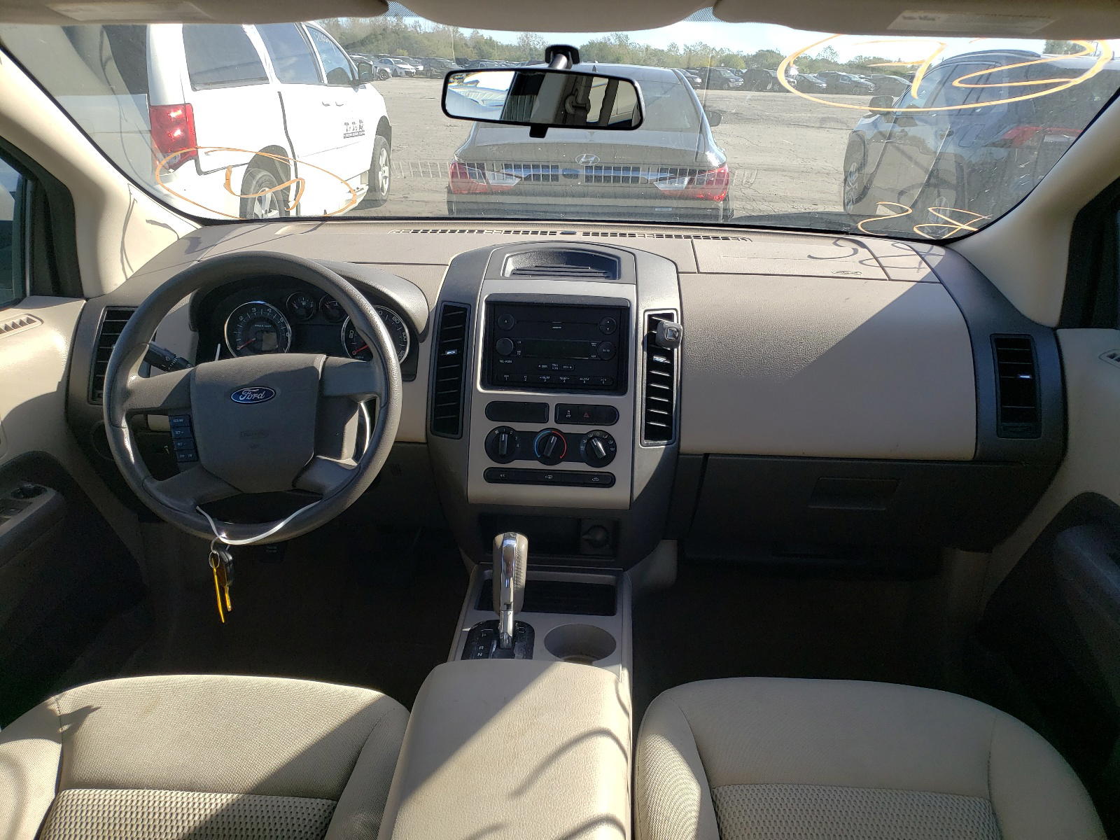 Photo 9 from auction – 2007 FORD EDGE SE with VIN 2FMDK46C37BA62985