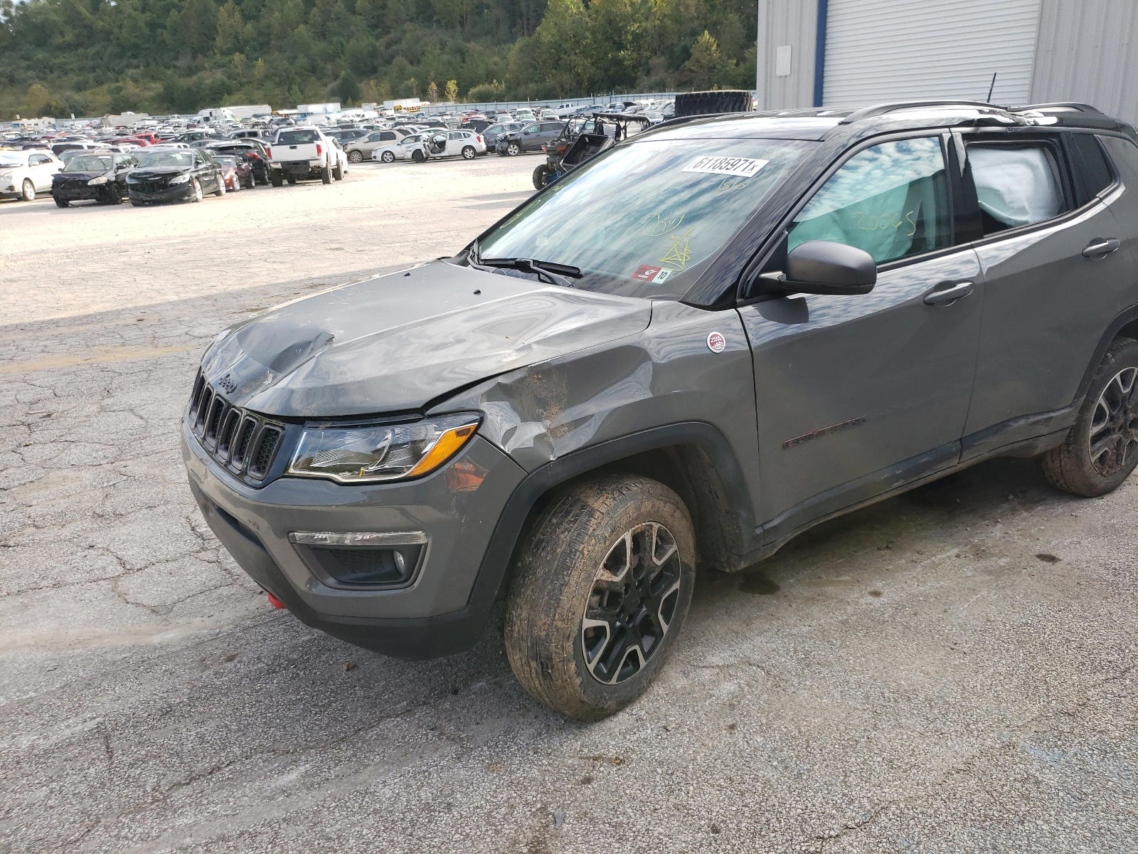 Photo 9 from auction – 2021 JEEP COMPASS TR with VIN 3C4NJDDB3MT525195