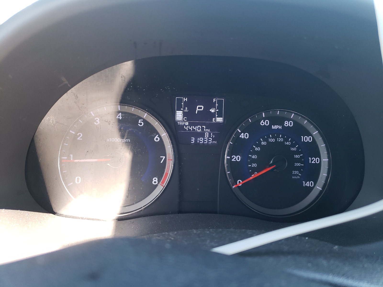 Photo 8 from auction – 2016 HYUNDAI ACCENT SE with VIN KMHCT4AE0GU117453