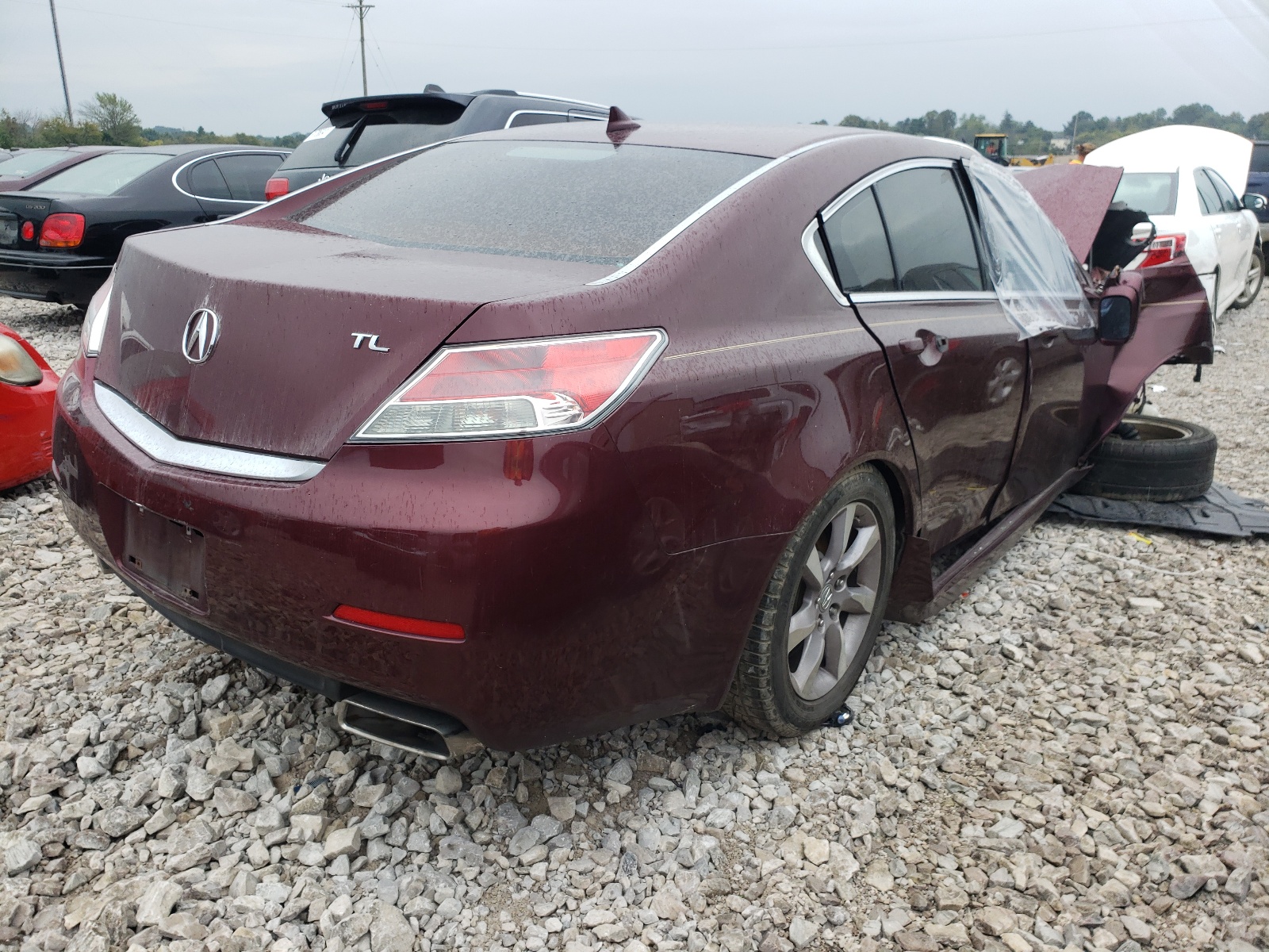 Photo 4 from auction – 2013 ACURA TL with VIN 19UUA8F27DA009186